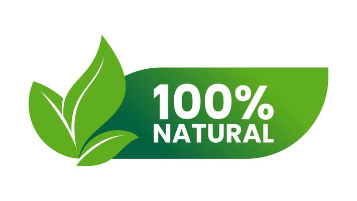 100% naturelles